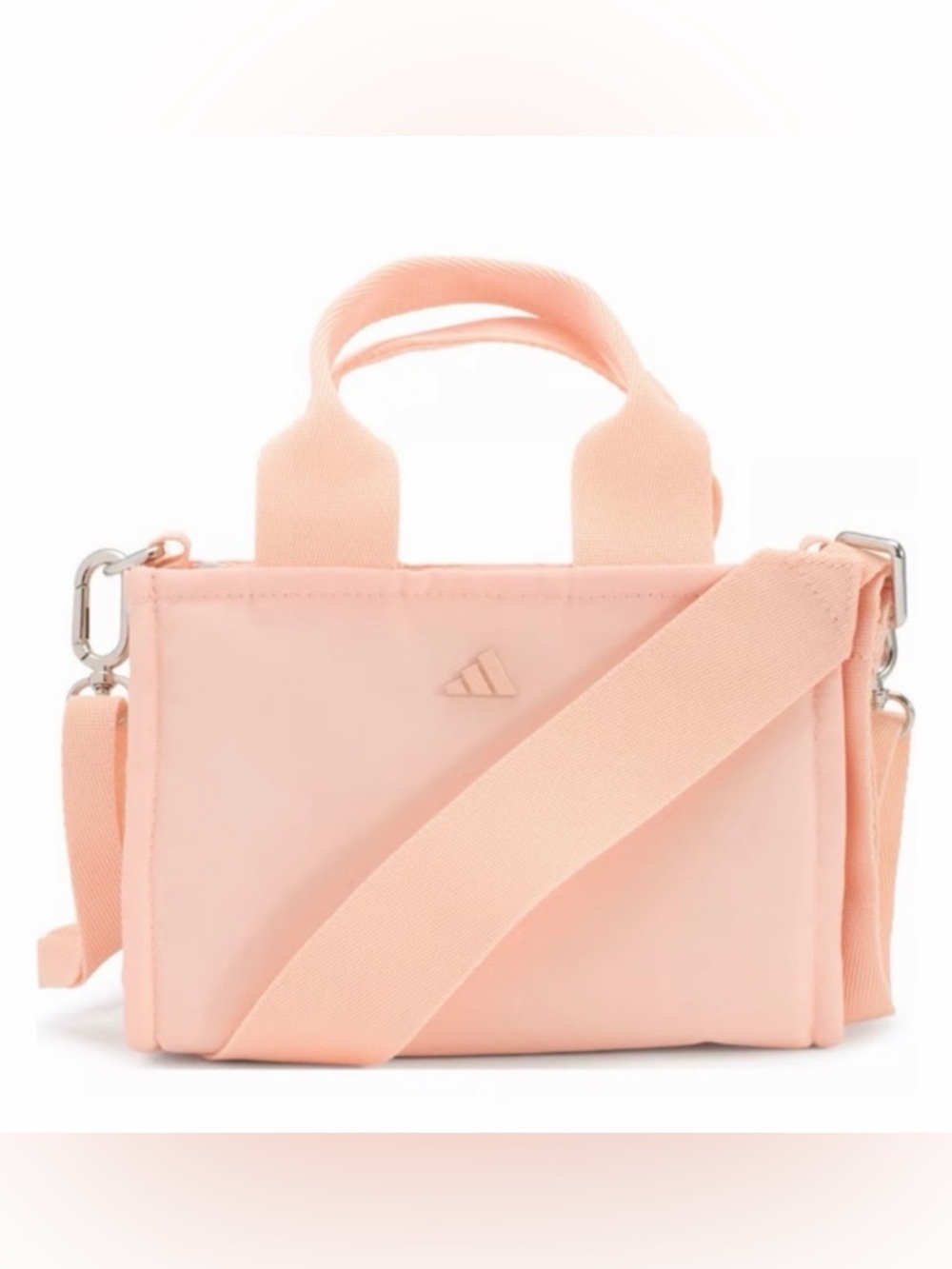 NWT Adidas Pink Mini Tote with Removable Strap